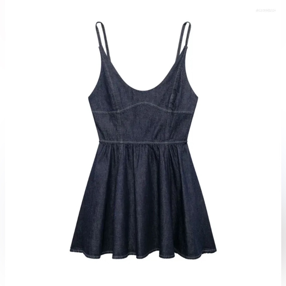 NWT Zara Denim Dress